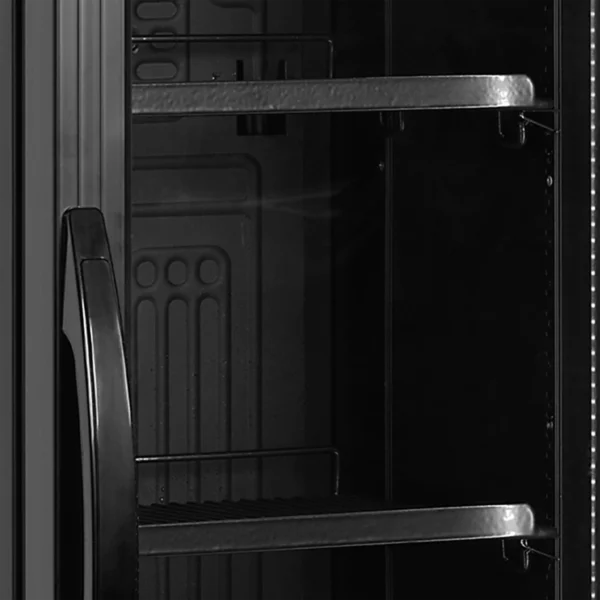 Vitrine armoire à boissons slim noire114 litres FS176H Black – Image 3