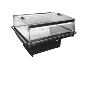 Bac réfrigéré fermé froid positif largeur 1.40m  PDC126 VS SL LED