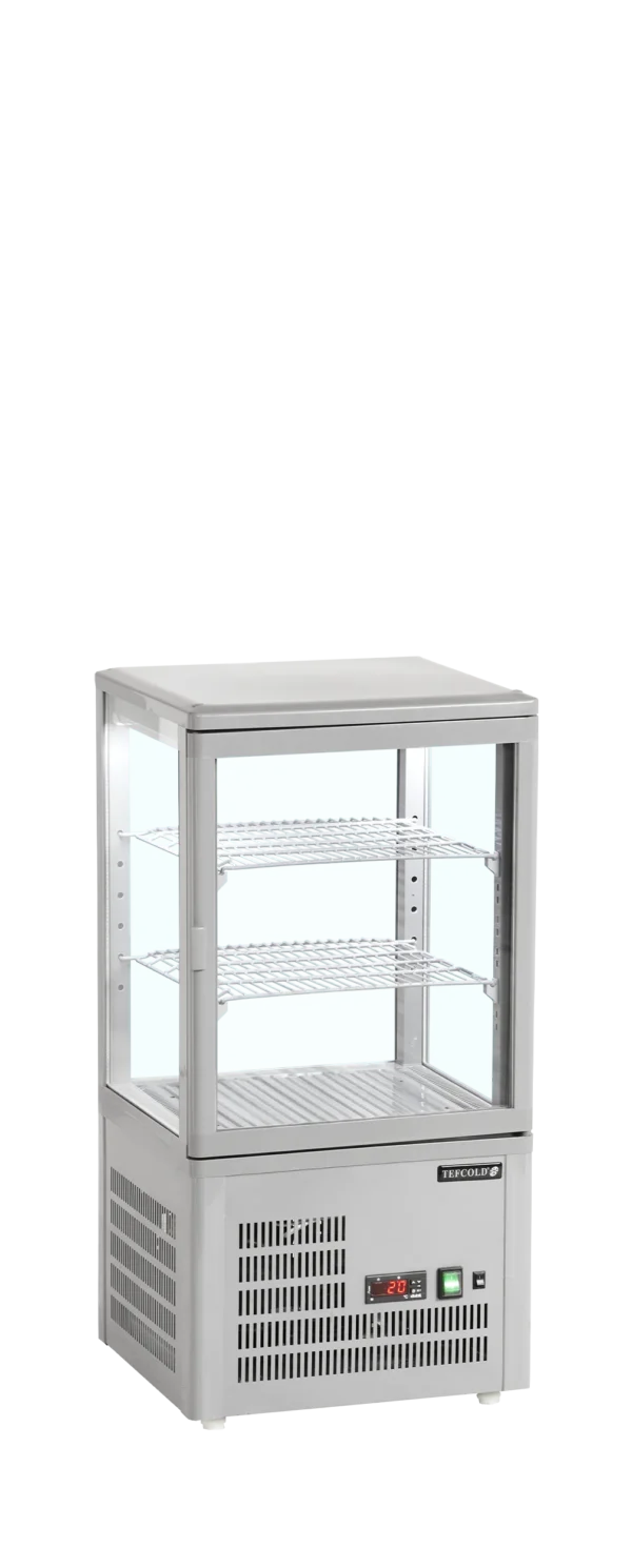 Vitrine 4 faces froid positif UPD60-GREY – Image 5