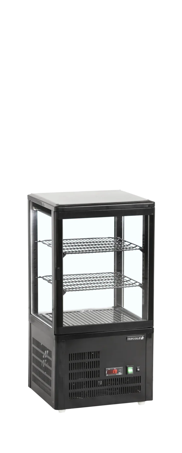 Vitrine 4 faces froid positif UPD60-BLACK – Image 5