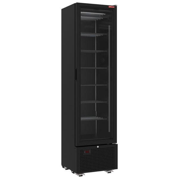 Vitrine murale SLIM BLACK froid négatif 1 porte SSN33-SB – Image 3