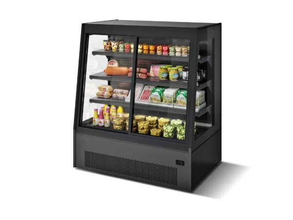 Vitrine libre service semi verticale largeur 94cm 125cm et 188cm GALAXY H150 SLD – Image 3