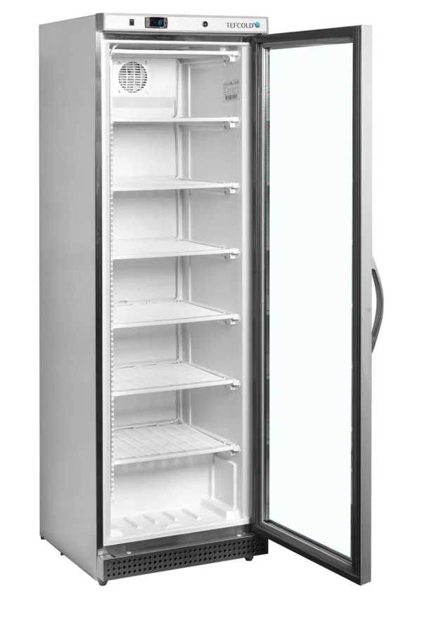Vitrine libre service froid négatif inox 1 porte UF400SG – Image 5