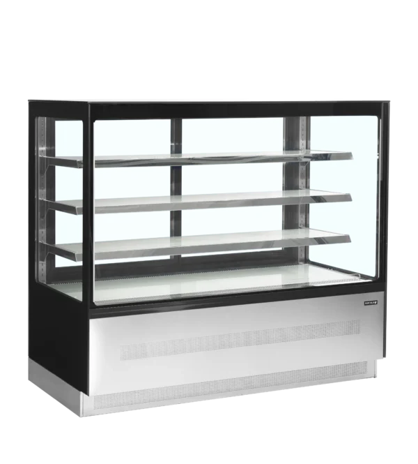 Comptoir réfrigéré de Boulangerie Pâtisserie vitre droite Largeur 1.50m LPD1503F/BLACK – Image 6
