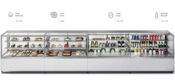 Comptoir réfrigéré service arrière  METRO ST – Image 3