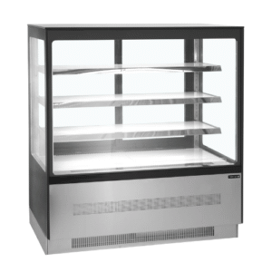 Comptoir réfrigéré de Boulangerie Pâtisserie vitre droite Largeur 90cm LPD903F/BLACK