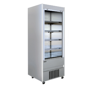 Vitrine murale réfrigérée ouverte avec rideau de nuit largeur 86cm MCX90M