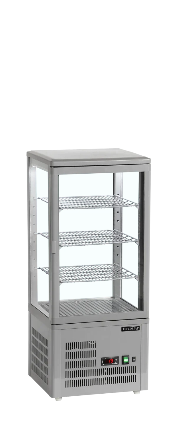Vitrine à poser 4 faces froid positif UPD80-GREY – Image 5