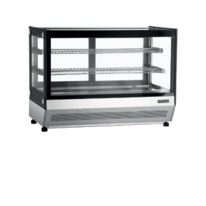 Vitrine réfrigérée 4 faces froid positif 88 litres LCT900F/BLACK