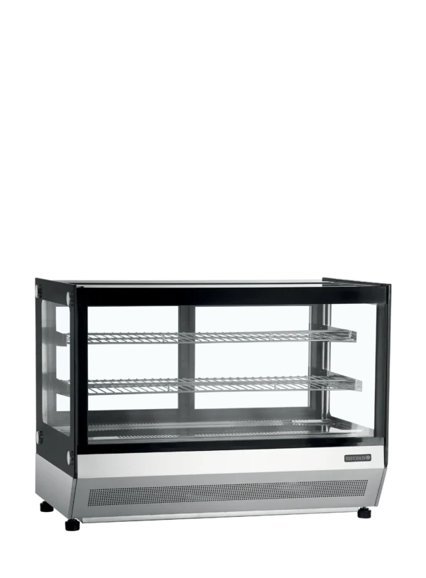 Vitrine réfrigérée 4 faces froid positif 88 litres LCT900F/BLACK – Image 2