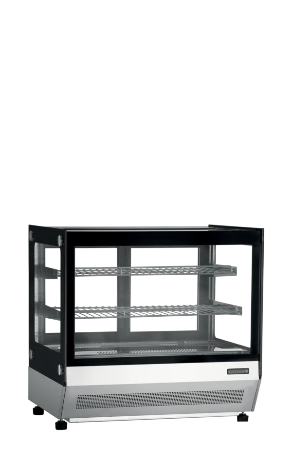 Vitrine réfrigérée 4 faces froid positif 67 litres LCT750F/BLACK – Image 5