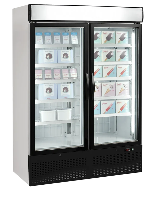Vitrine murale réfrigérée froid négatif largeur 1.37m NF5000G – Image 7