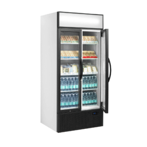 Vitrine à boissons 535 litres 2 portes battantes FSC891H
