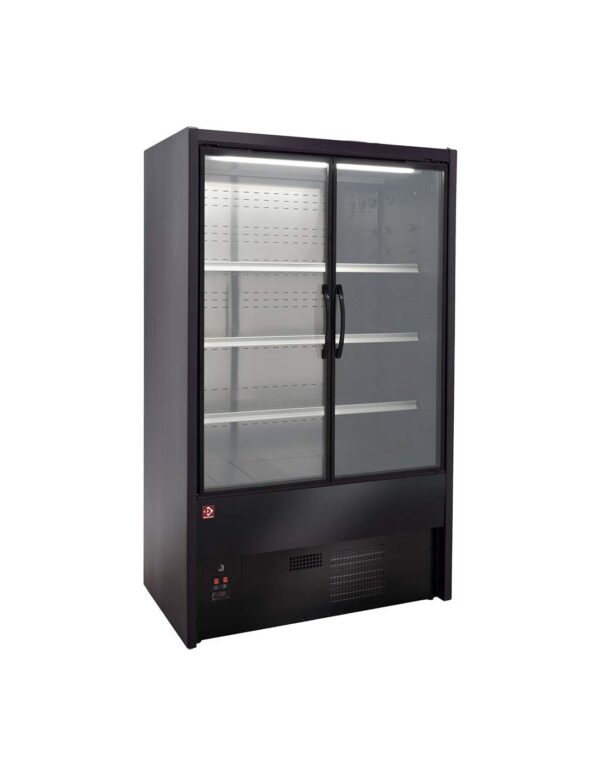 Vitrine murale réfrigérée positive portes battantes largeur 1.20m DS12/B5-P9B – Image 2