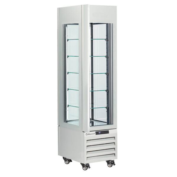 Vitrine pâtissière bi température SLIM 260LT blanche MAX/305-BW – Image 3
