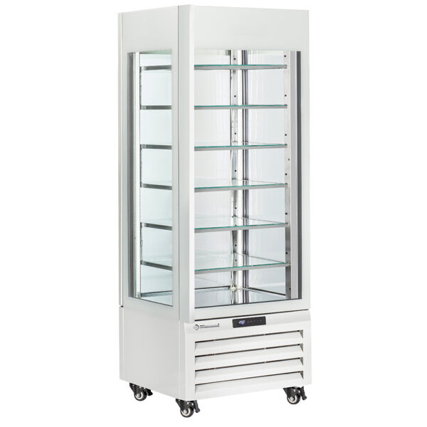 Vitrine à glaces 4 faces vitrées ICE CREAM 440LT blanche MAX/507-SW – Image 3