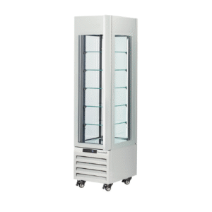 Vitrine pâtissière bi température SLIM 260LT blanche MAX/305-BW
