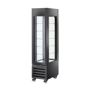 Vitrine pâtissière bi-température SLIM 260LT noire MAX/305-BB