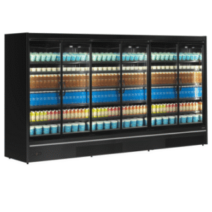 Vitrine murale réfrigérée libre service largeur 3.83m MDCA3750HB