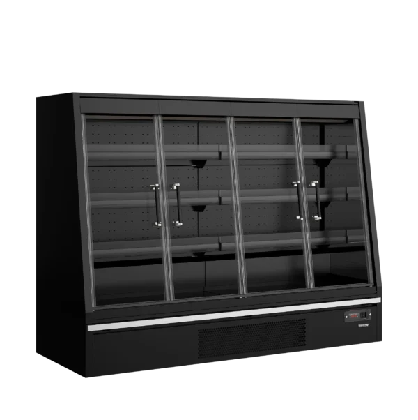 Vitrine libre service semi verticale largeur 1.95m Galaxy+ GPL20FGD Black – Image 4