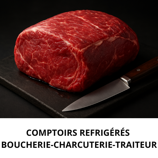 Morceau de viande pour page COMPTOIR REFRIGERE DE BOUCHERIE CHARCUTERIE ET TRAITEUR 