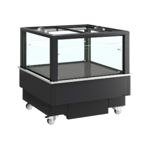 Bac îlot réfrigéré libre service d'animation pour GMS