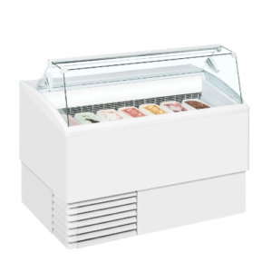Vitrine à glaces professionnelle Vitrine pour glacier ISETTA 7ST