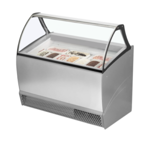 Vitrine pour glacier BERMUDA RV10 vitrine comptoir à crème glacée