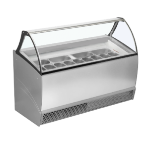 Vitrine pour glacier BERMUDA 13 comptoir à crème glacée