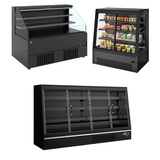 Large choix de vitrines réfrigérées semi-verticales