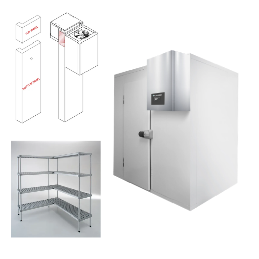 Ici vous trouverez toutes nos chambres froides négatives de la marque TEFCOLD