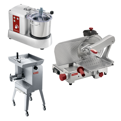 Ici tout le matériel de préparation pour les Bouchers Charcutiers et Traiteurs