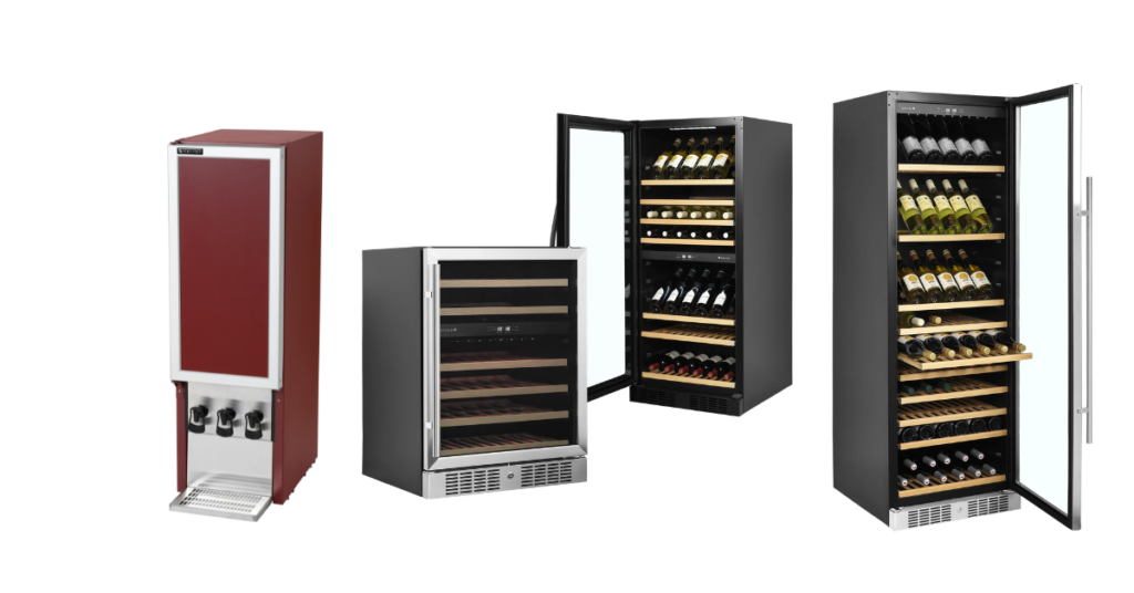 cave à vin professionnelle et distributeur de vin