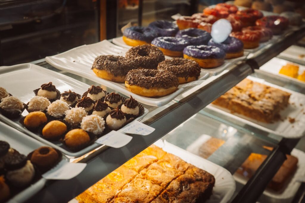 vitrine moderne boulangerie patisserie 