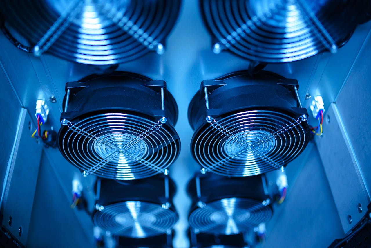 Technologies des vitrines réfrigérées illustration froid ventilé.