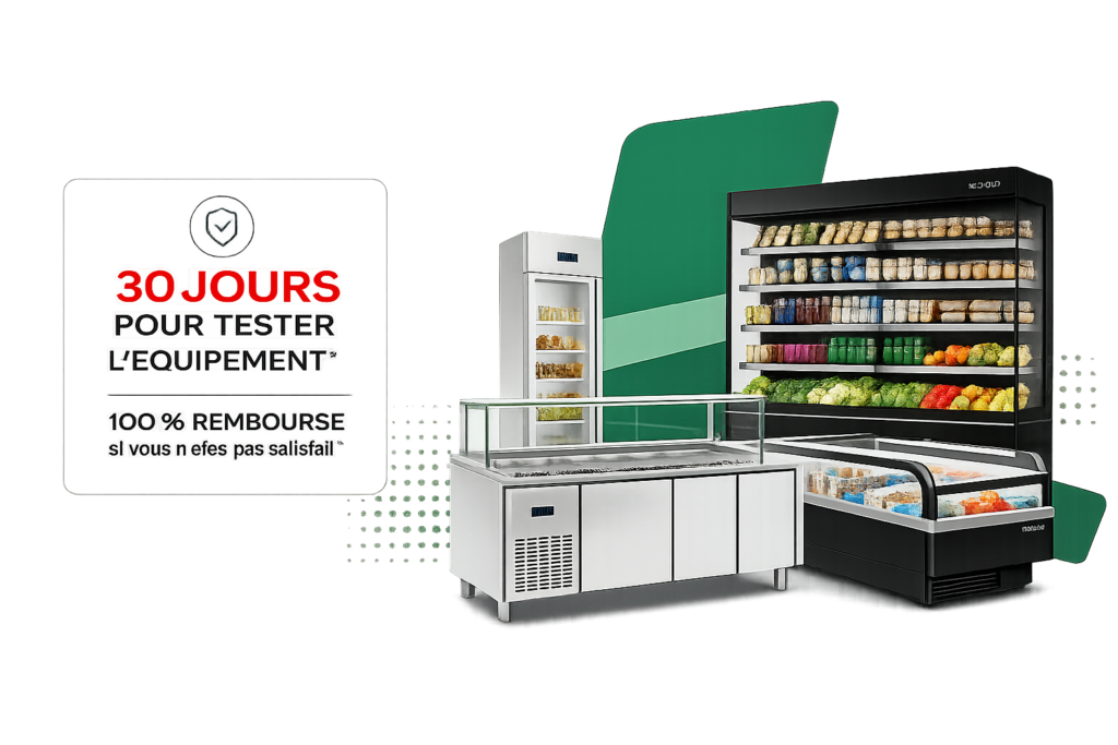 Vitrines réfrigérées pour la GMS et meubles frigorifiques professionnels pour les commerces et métiers de bouche