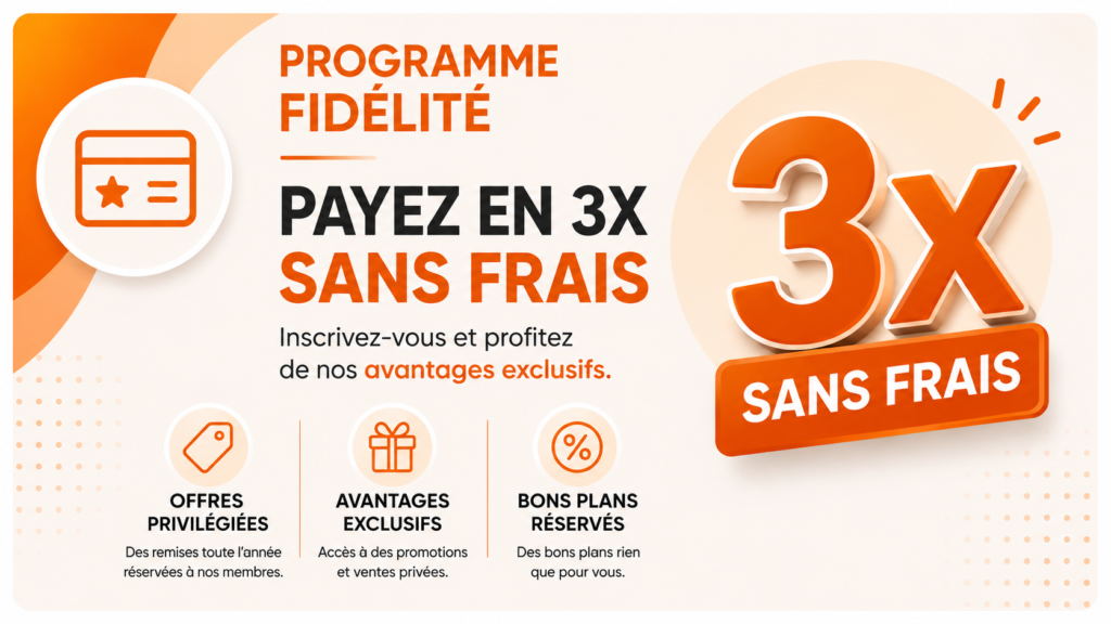 paiement en 3 fois