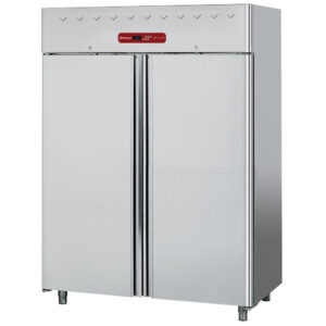 Armoire frigorifique 1400 litres ventilée, 2 portes GN 2/1 AD2N/H2-R2