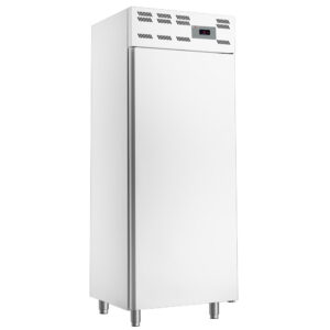 Armoire frigorifique 14x EN 600x400, ventilé (500 Lit.) - Skinplate blanc